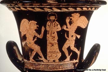 Scene from Aristophanes' Birds, Malibu 82.AE.83