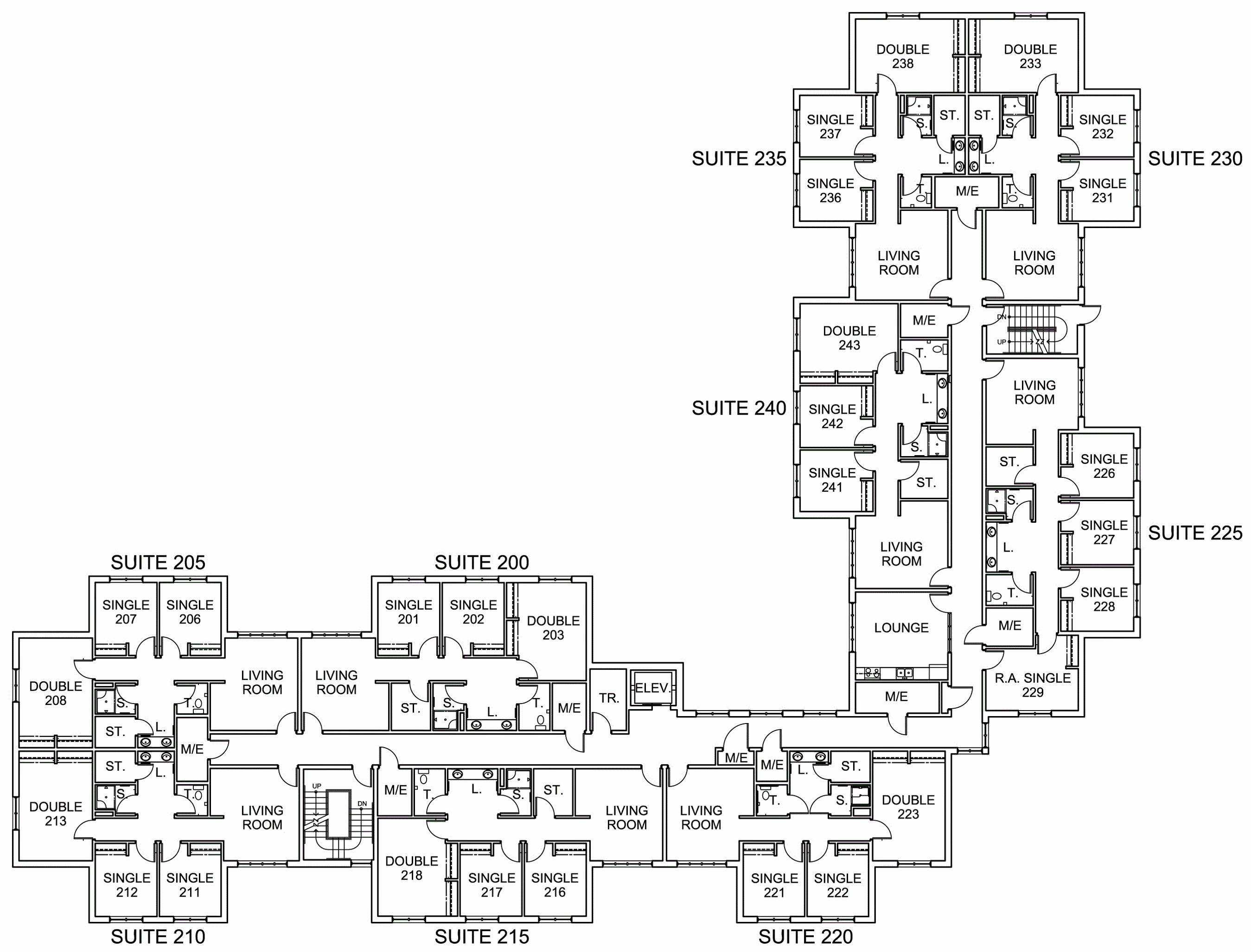 Russell Hall Floor Plan Cornell College