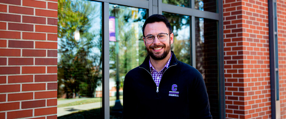 Cornell College Admission Counselor and Athletic Admissions Liaison Ryan Wiley