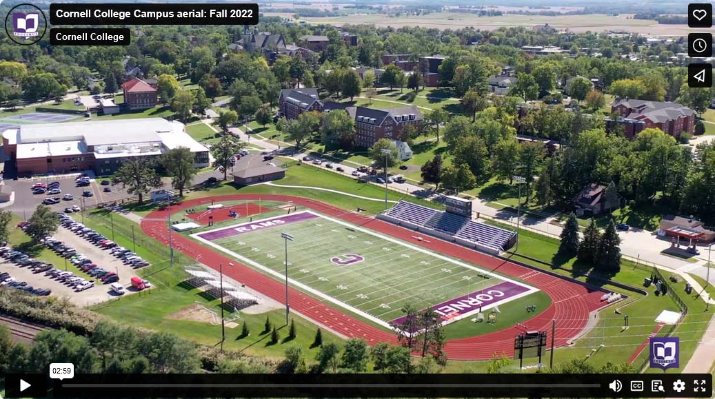 Preview of aerial campus tour video on Vimeo