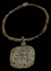 Roman slave collar