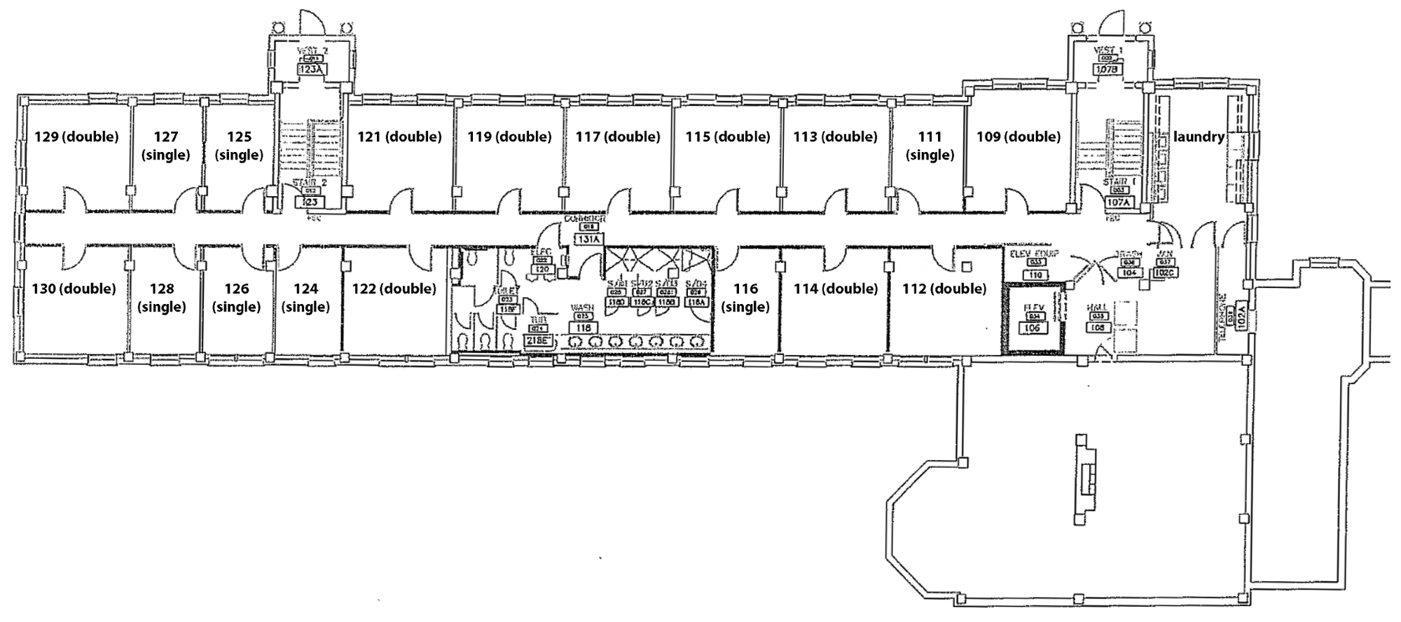 Merner Hall Floor Plan Cornell College