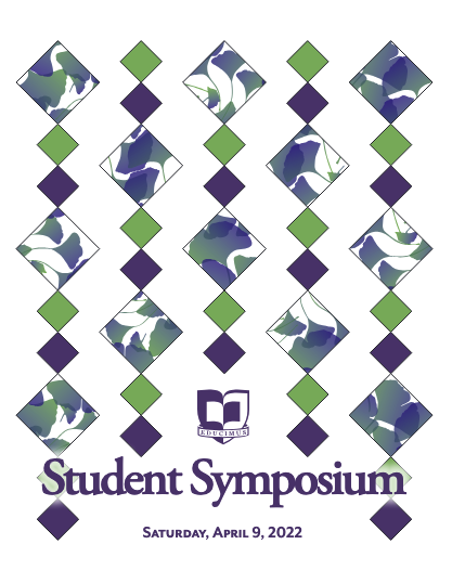 Symposium schedule cover 2022